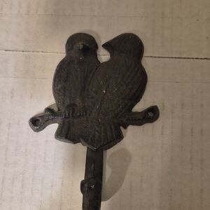 Cast Iron Bird Wall Hook